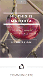 Mobile Screenshot of macoola.com